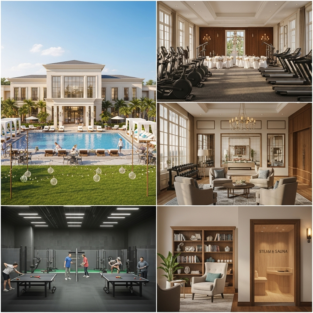 Clubhouse and Entertainment Amenities